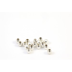 2MM BEAD ROUND STERLING SILVER .925 